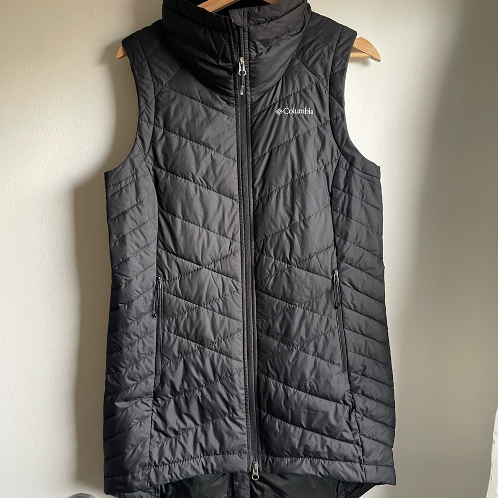 Columbia Women's Black Quilted Vest